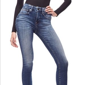 Good American Good Legs Jean- Raw Hem